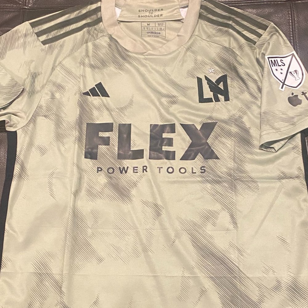 MLS Adidas LAFC Los Angeles FC JERSEY MEN'S SIZE M